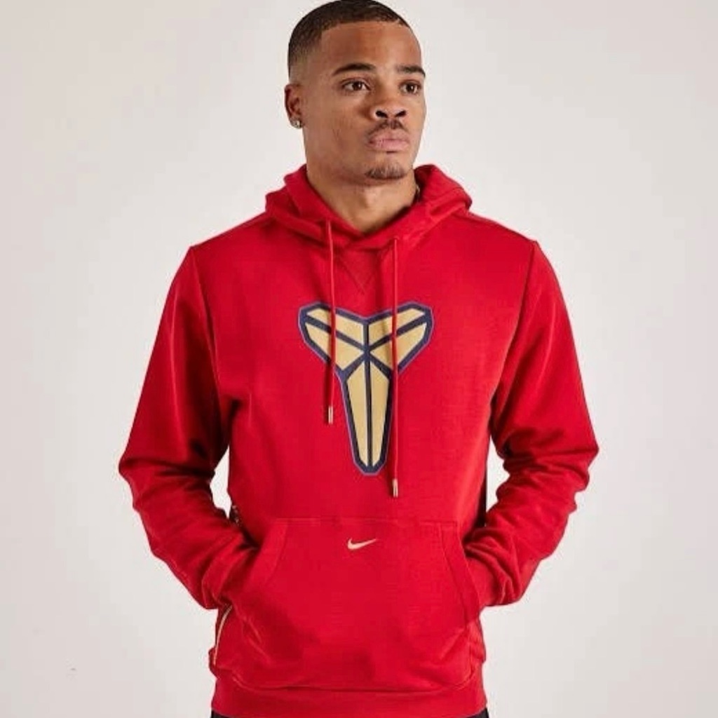 Nike Red Hoodie With Gold And Blue Logo Kobe Bryant Dri Fit Xxl